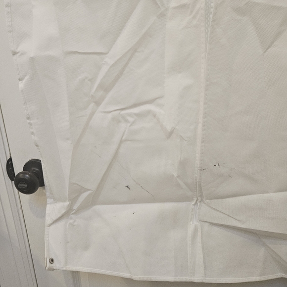 2 Ogier garment bags/suit carrier silver and white - Picture 12 of 16